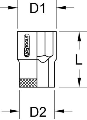 KS TOOLS Padrun 963.1208